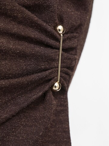 VILA Shirt 'VIAnni' in Braun