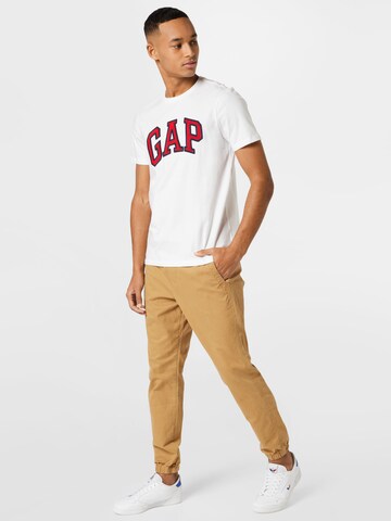 Tapered Pantaloni de la GAP pe maro