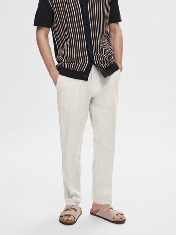 SELECTED HOMME Loose fit Trousers in Grey