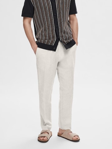 SELECTED HOMME Loosefit Broek in Grijs