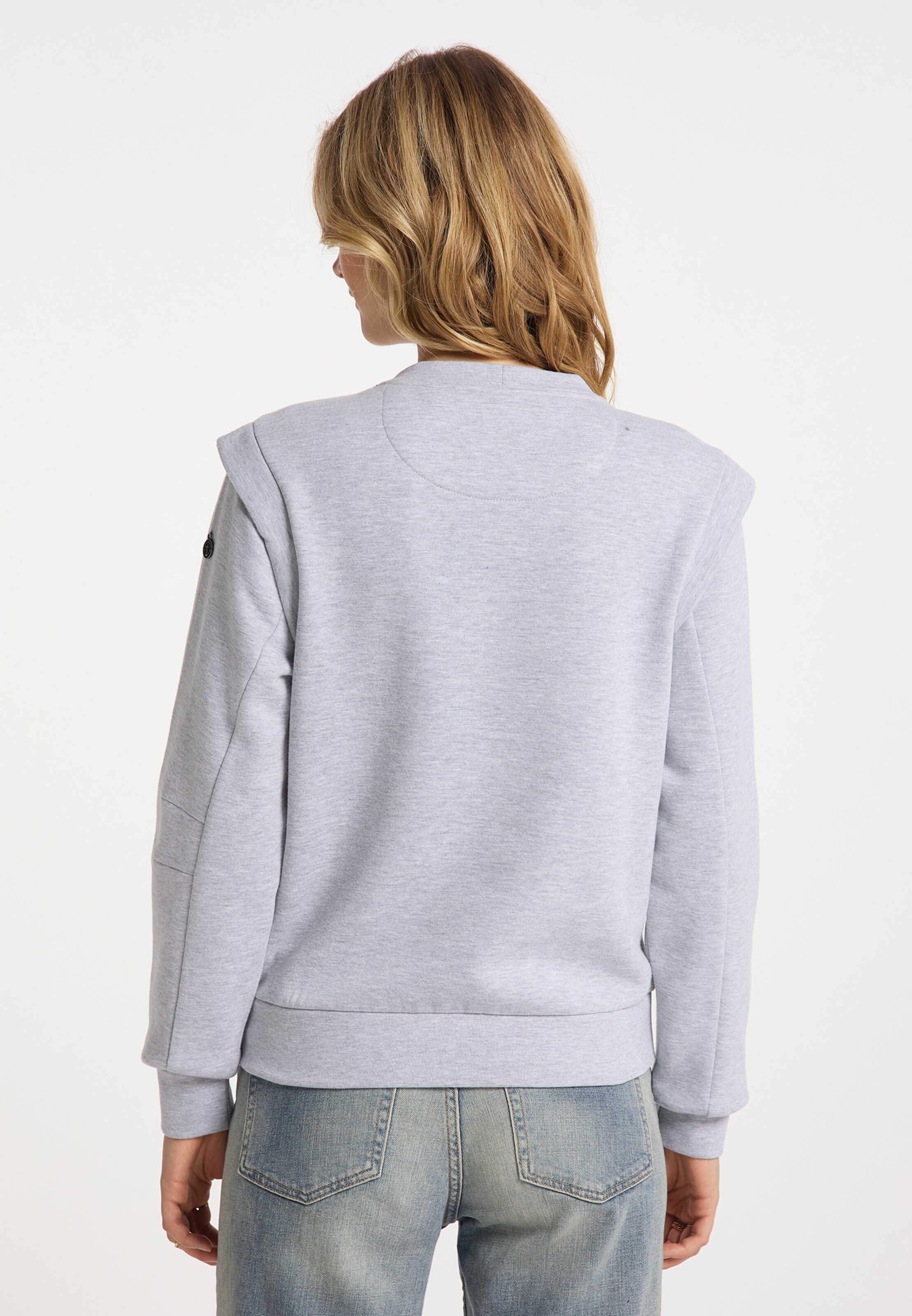 DreiMaster Vintage Sweatshirt in Graumeliert 