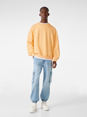 Bershka Tapered Farmer - kék