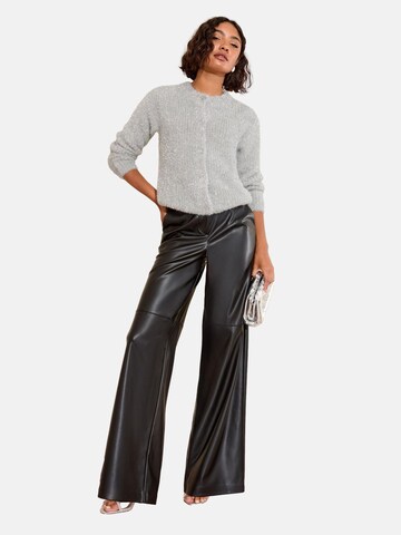 Friends Like These Strickjacke in Silber: Vorderseite