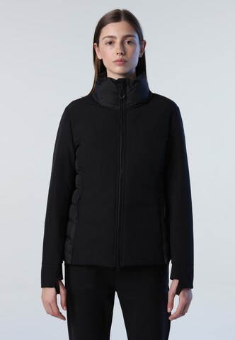 Veste mi-saison North Sails en noir : devant