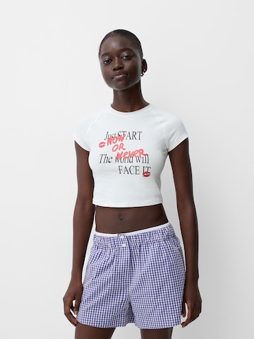 regular Pantaloni di Bershka in blu