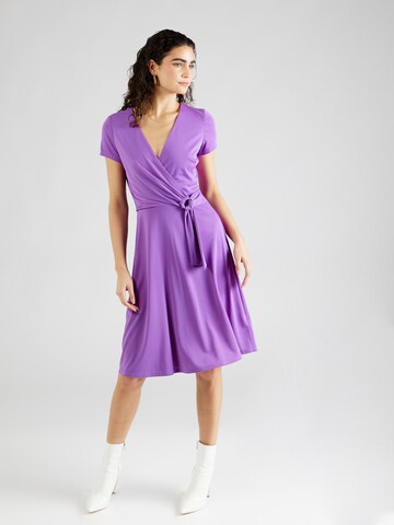 Robe 'Karlee' Lauren Ralph Lauren en violet : devant