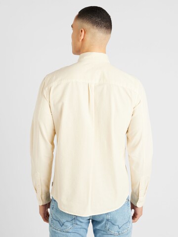 Pepe Jeans Regular fit Button Up Shirt 'PHIL' in Beige