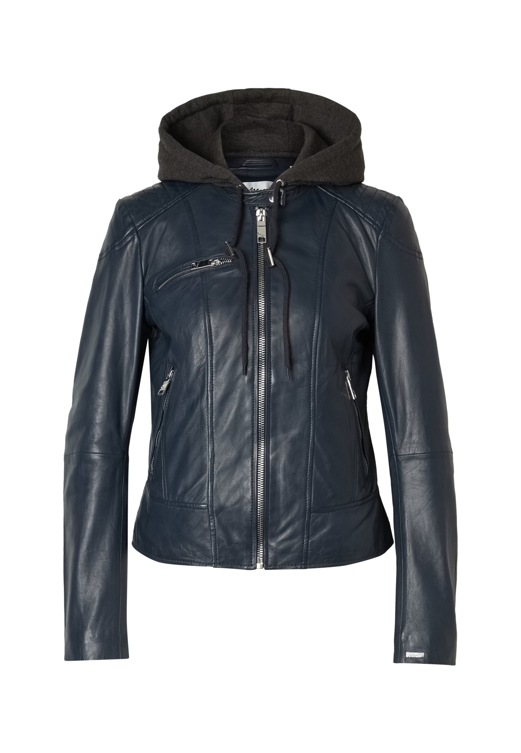 Veste mi-saison 'Mico' Maze en noir : devant