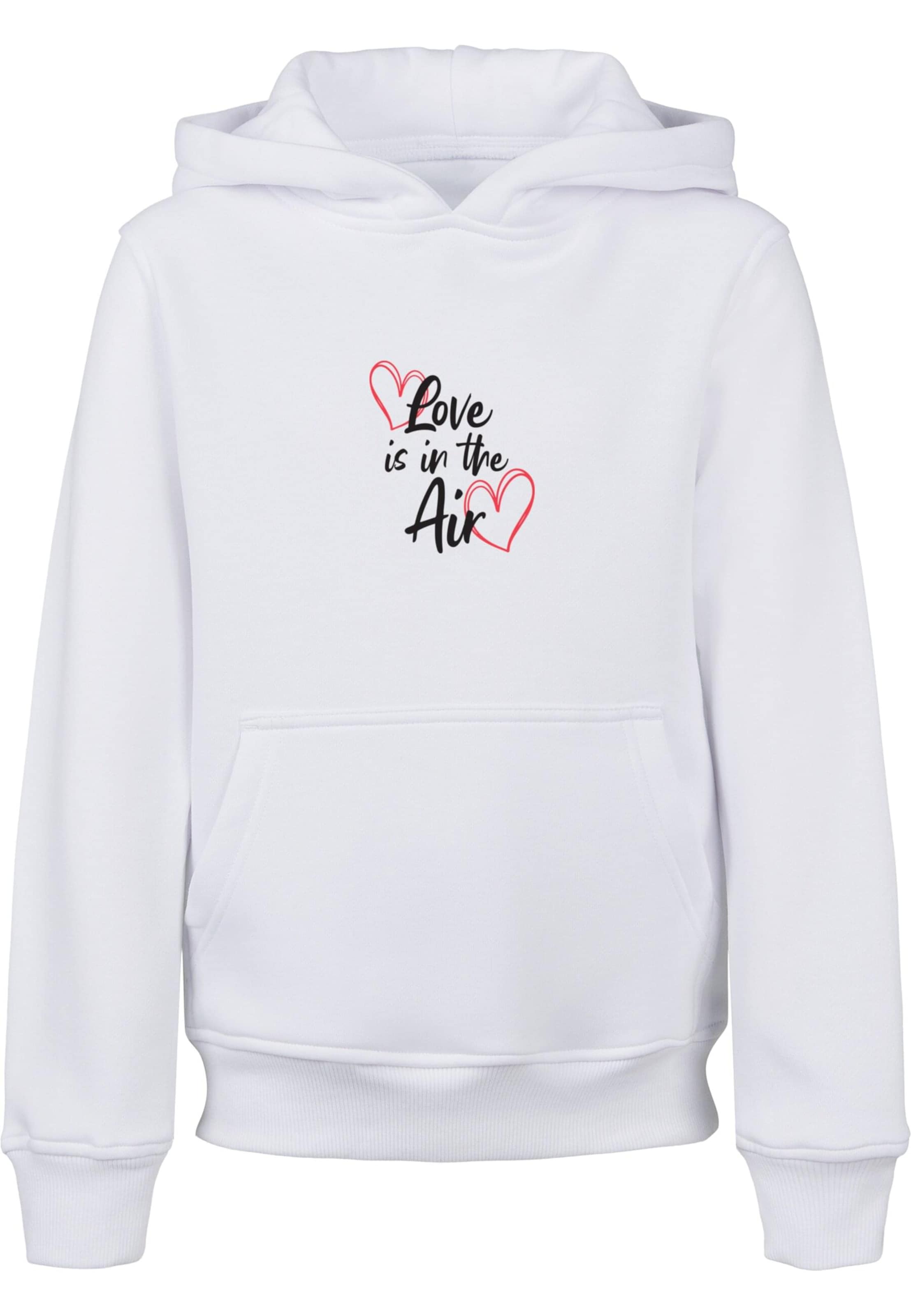 Merchcode Sweatshirt in Wit: voorkant