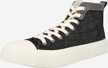 BULLBOXER Sneakers hoog in Zwart: voorkant