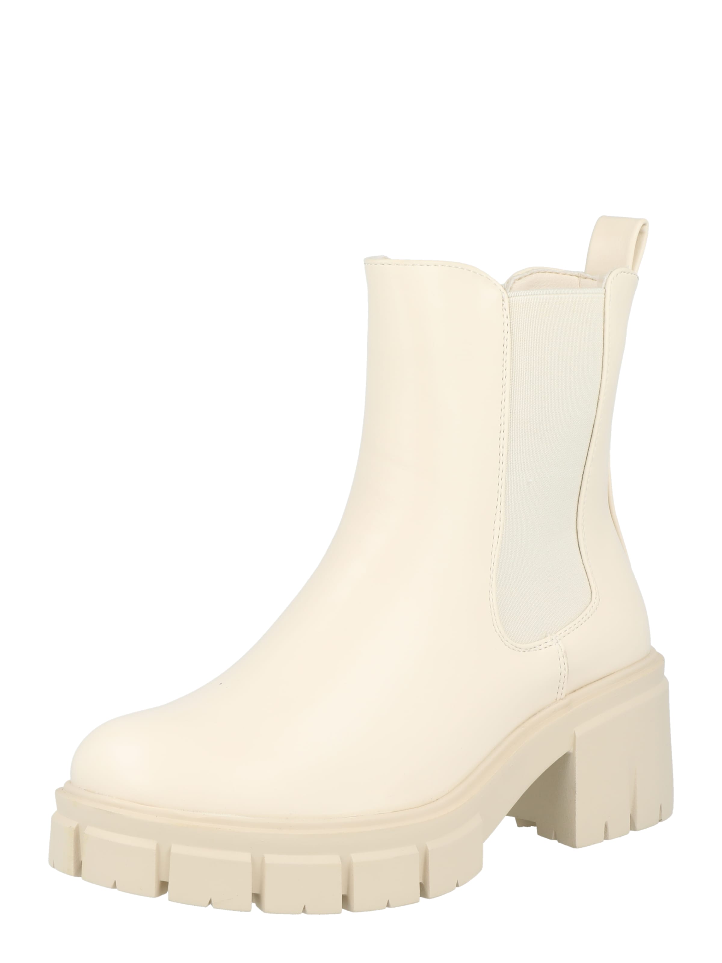ABOUT YOU Ботинки челси 'Olivia' в Белый: спереди