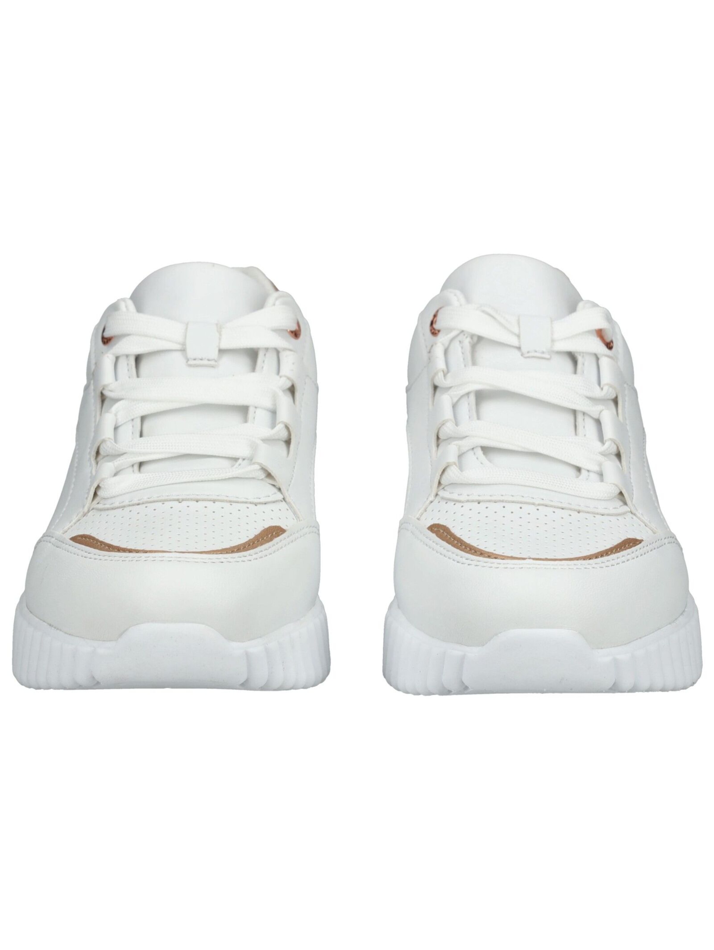 TT. BAGATT Platform trainers in White