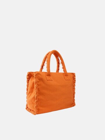 PINKO - Malas de tiracolo 'PINKO BEACH SHOPPER CANVAS BORSA' em laranja