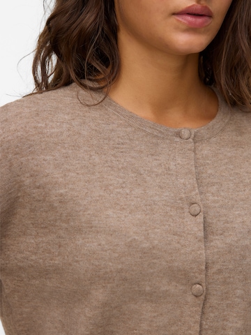 VERO MODA Knit Cardigan 'VMMARINA' in Brown