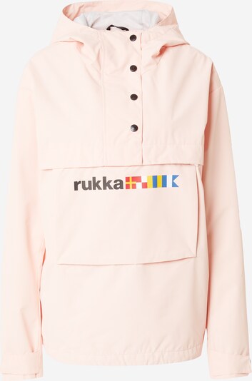 Rukka Veste de sport 'PEKKARI' en bleu / abricot / rouge / noir, Vue avec produit