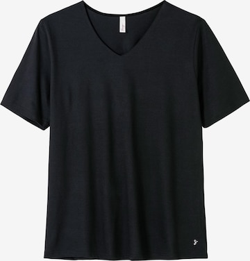 T-shirt SHEEGO en noir : devant