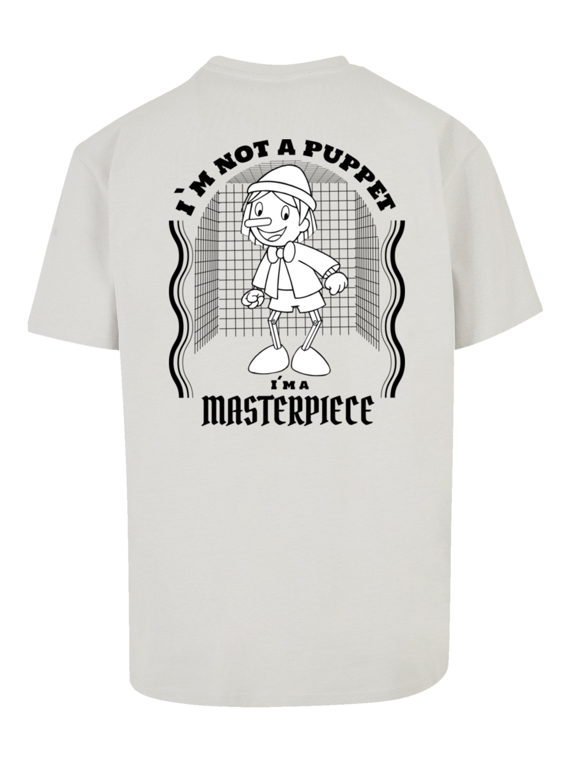 T-Shirt 'Pinocchio Heroes of Childhood' F4NT4STIC en gris