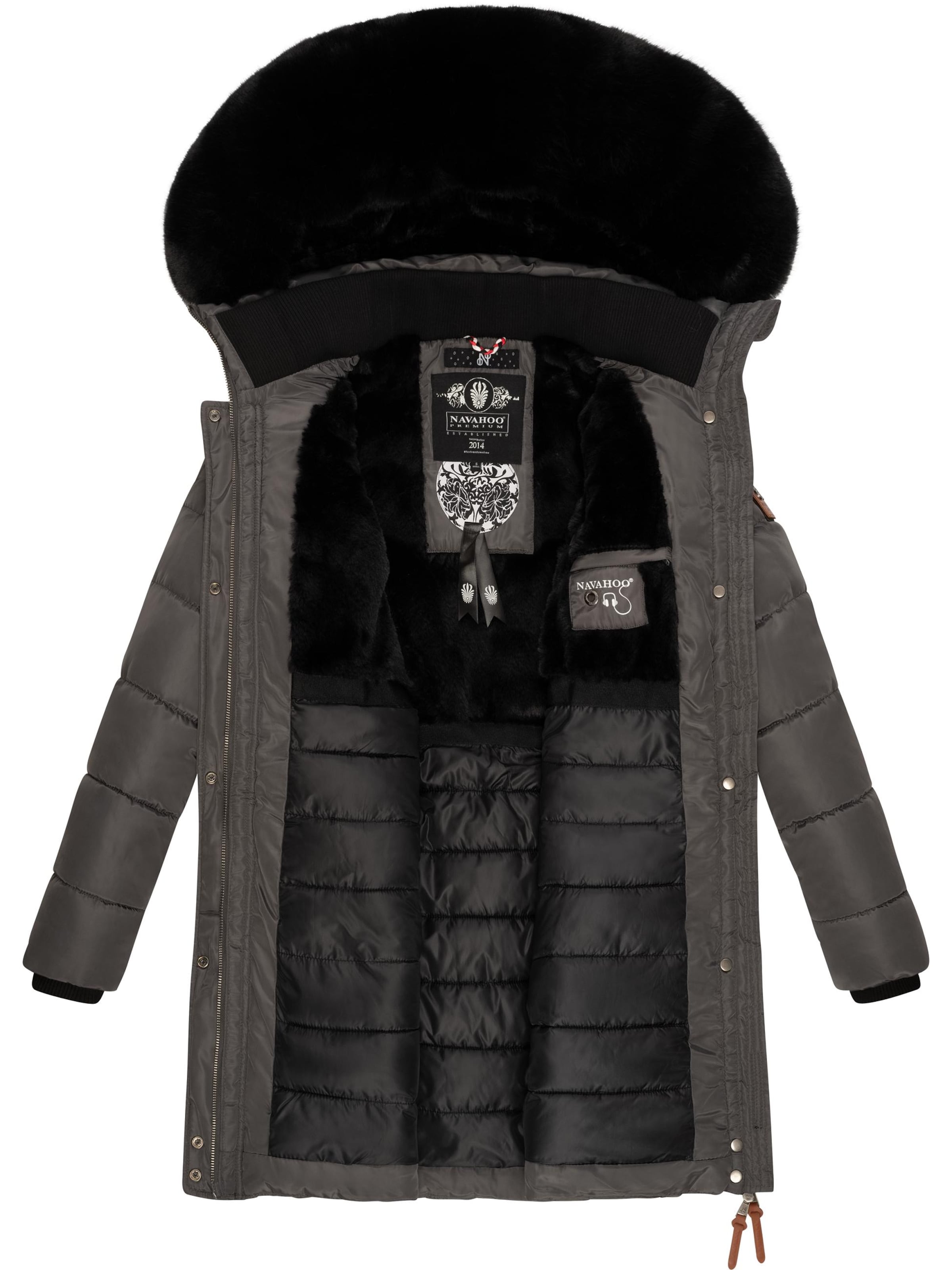Manteau d’hiver 'Paula' NAVAHOO en gris