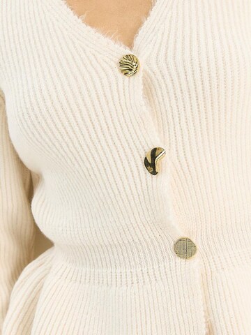 Bianco Lucci Strickjacke in Weiß