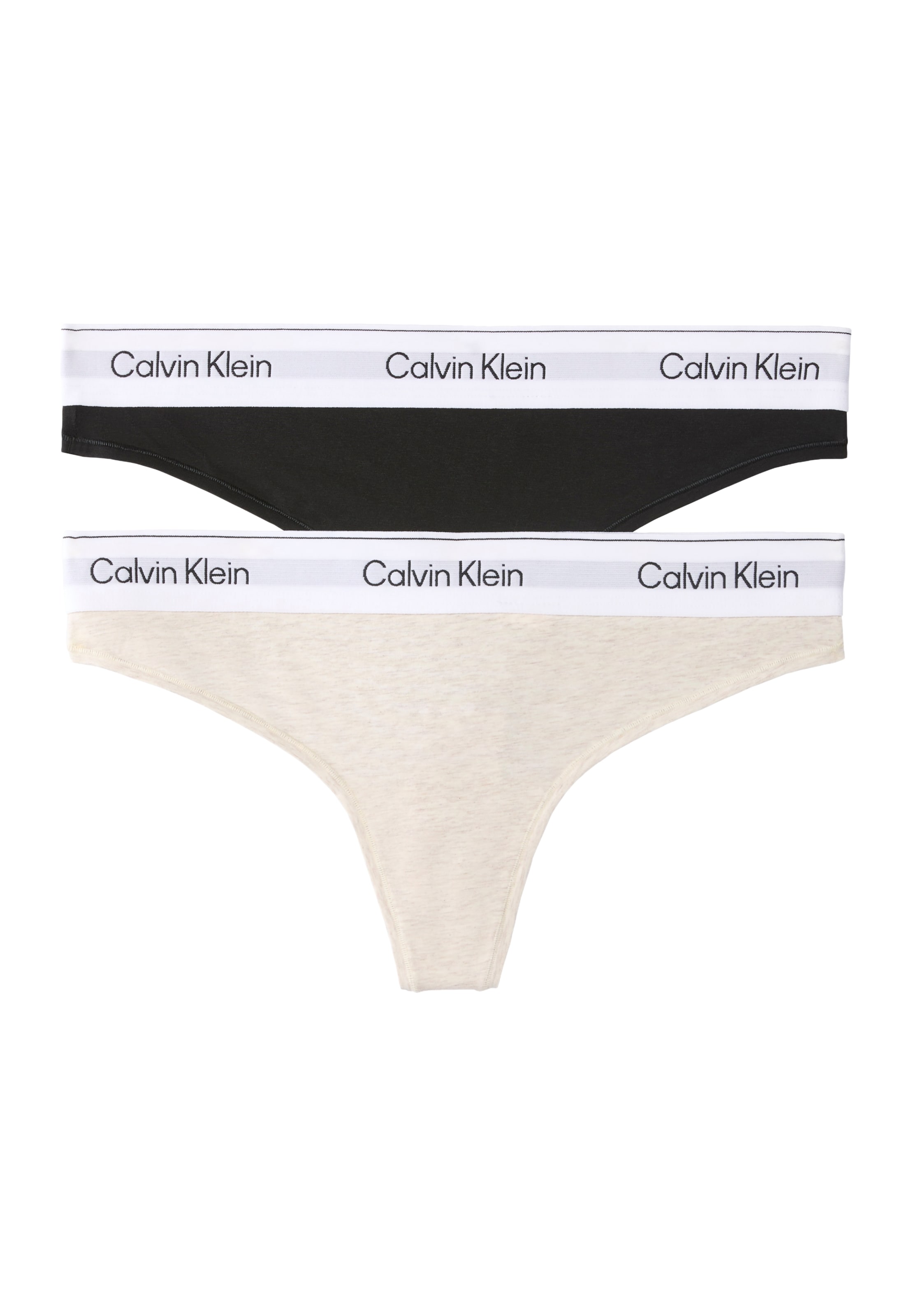 Calvin Klein UnderwearTanga gaćice - bež boja: prednji dio