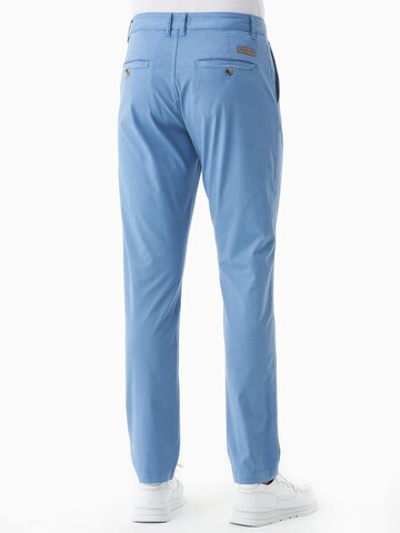Organication Slimfit Hose in Blau