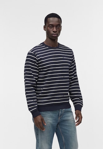 GUESS Sweatshirt in Blue: front