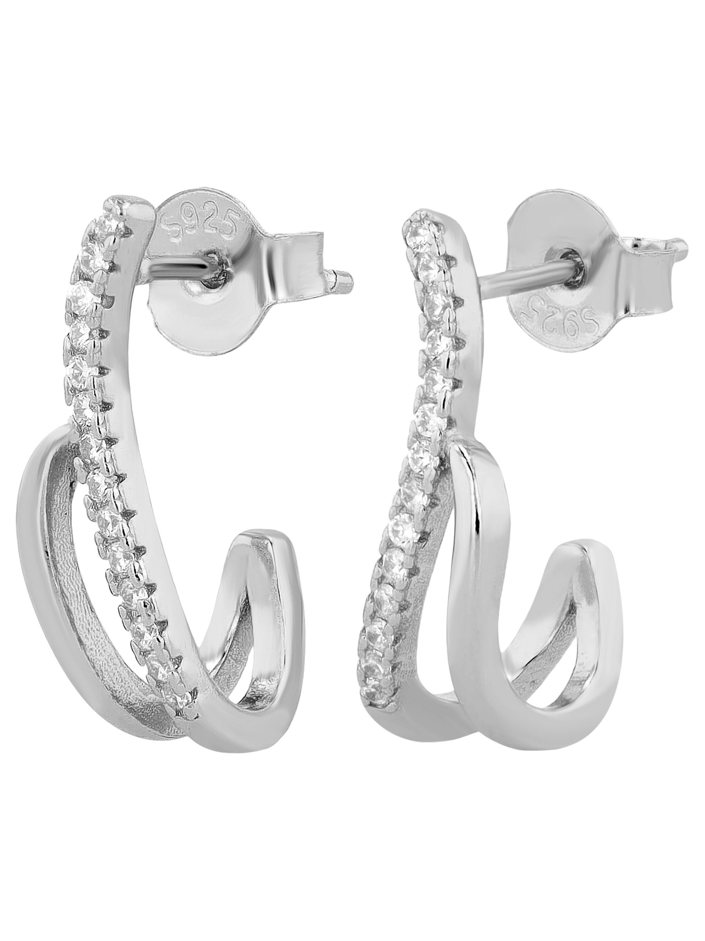 Akzent Earrings 'langlebig' in Silver