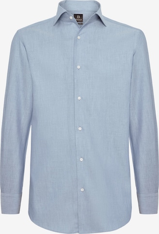 Regular fit Camicia di Boggi Milano in blu: frontale