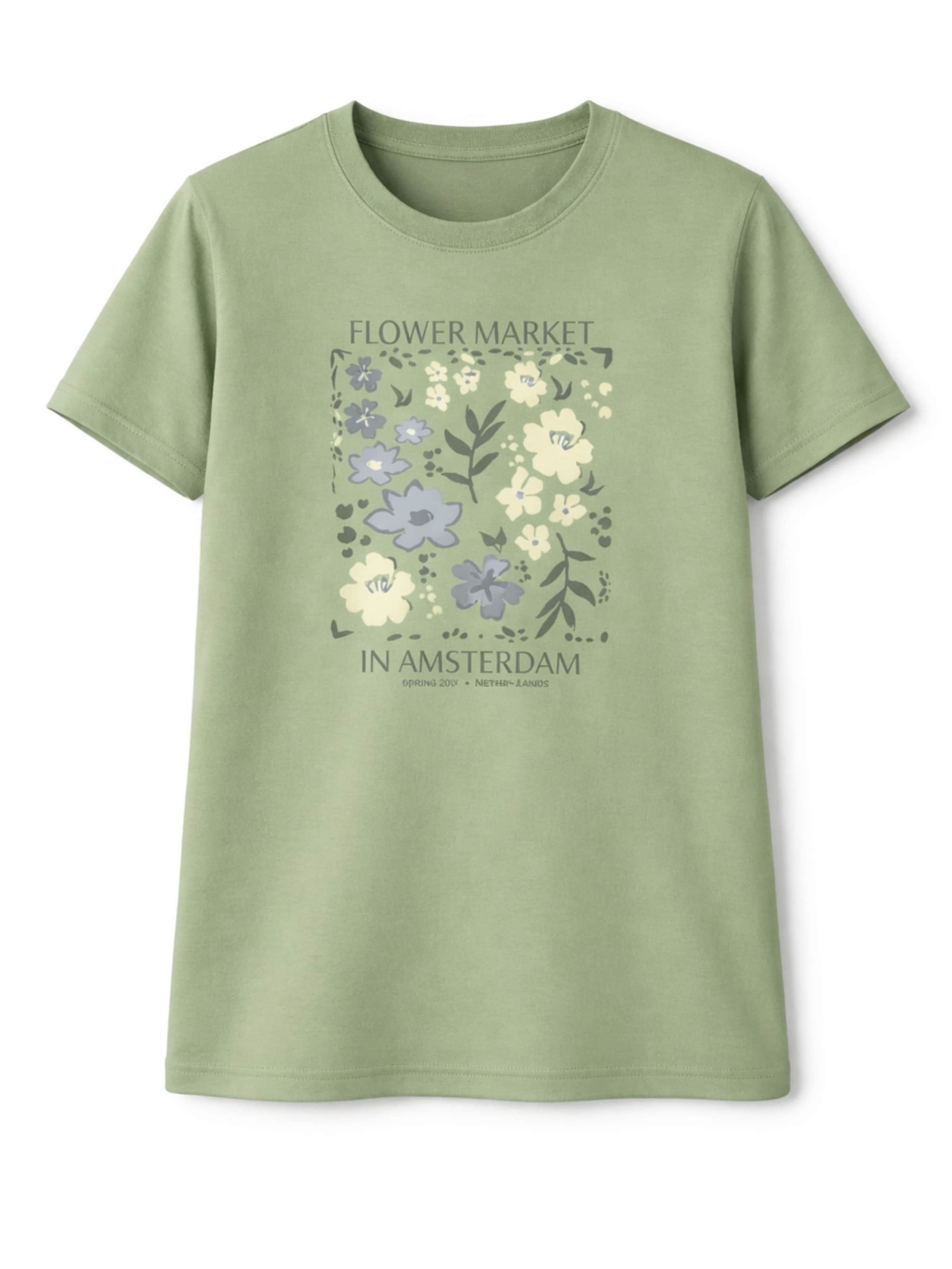 LEAFLETIC Shirt 'Leafletic Women’s Short Sleeve T-Shirt' in Green: front