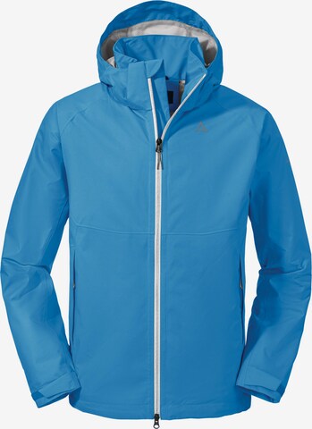 Schöffel Outdoorjas 'Easy XT' in Blauw: voorkant