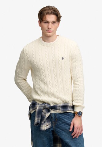 Pullover di Superdry & Co in beige: frontale