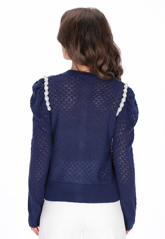 Cardigan faina en bleu