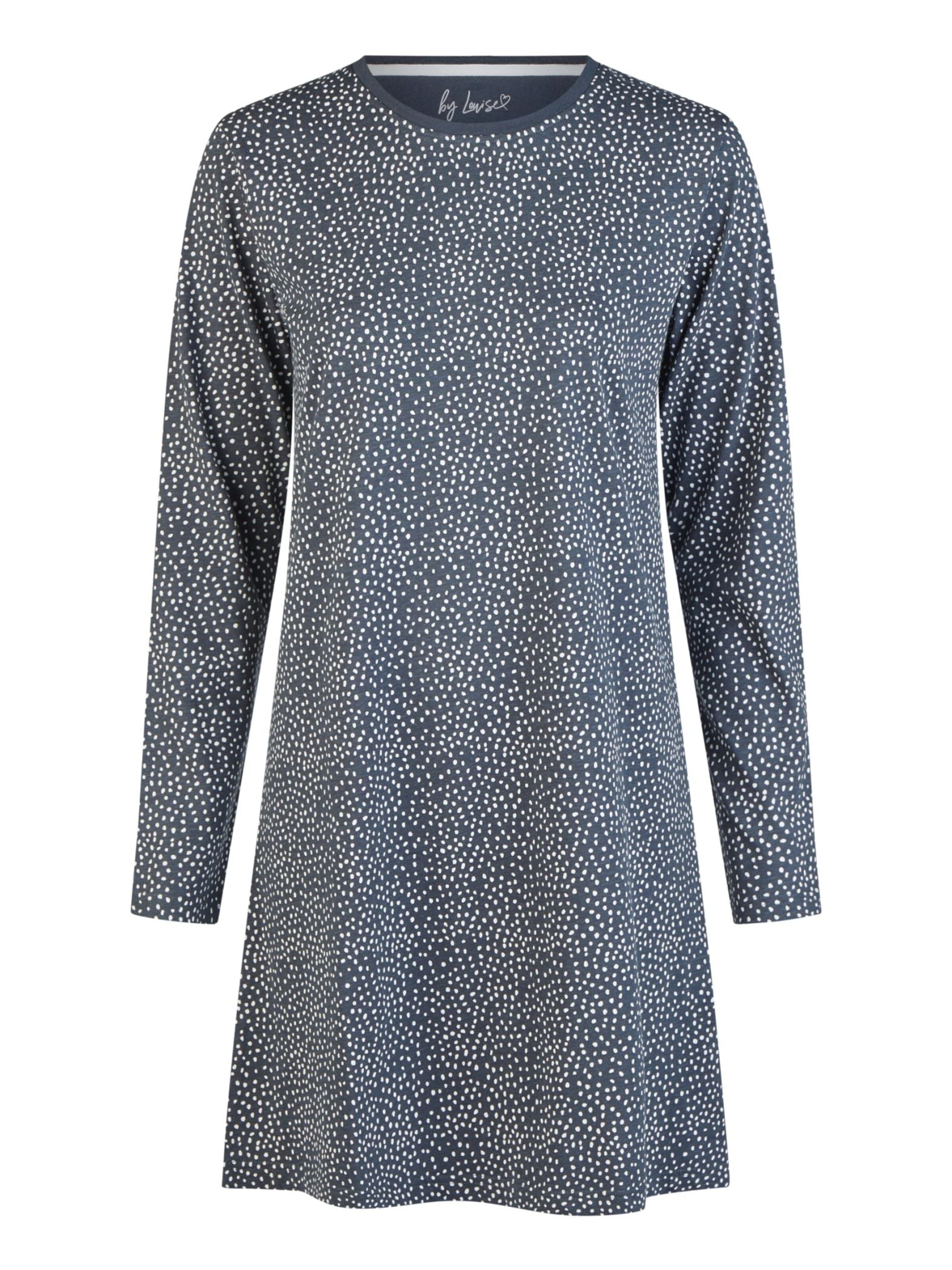 By Louise Nachthemd‌‌‌‌ in Blau: Vorderseite
