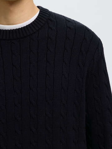 SELECTED - Pullover 'SLMBRAUN' em preto