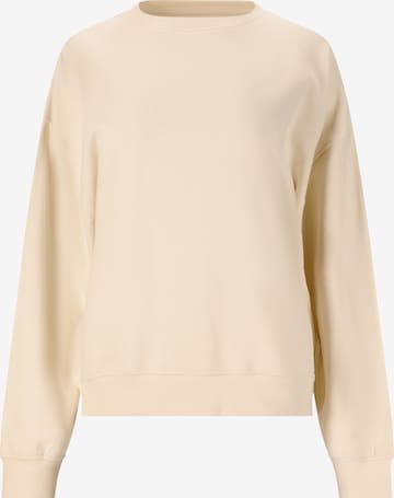 Athlecia Sportief sweatshirt 'Cabell' in Beige: voorkant