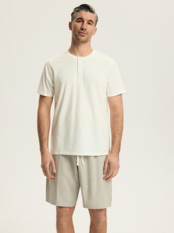 Henderson - Pijama corto 'Nigri' en beige: frente