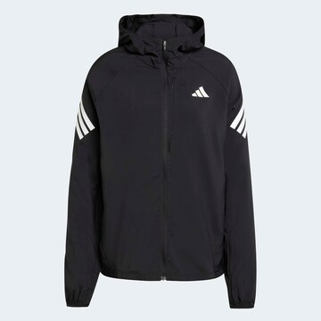 ADIDAS PERFORMANCE Athletic Jacket in Black