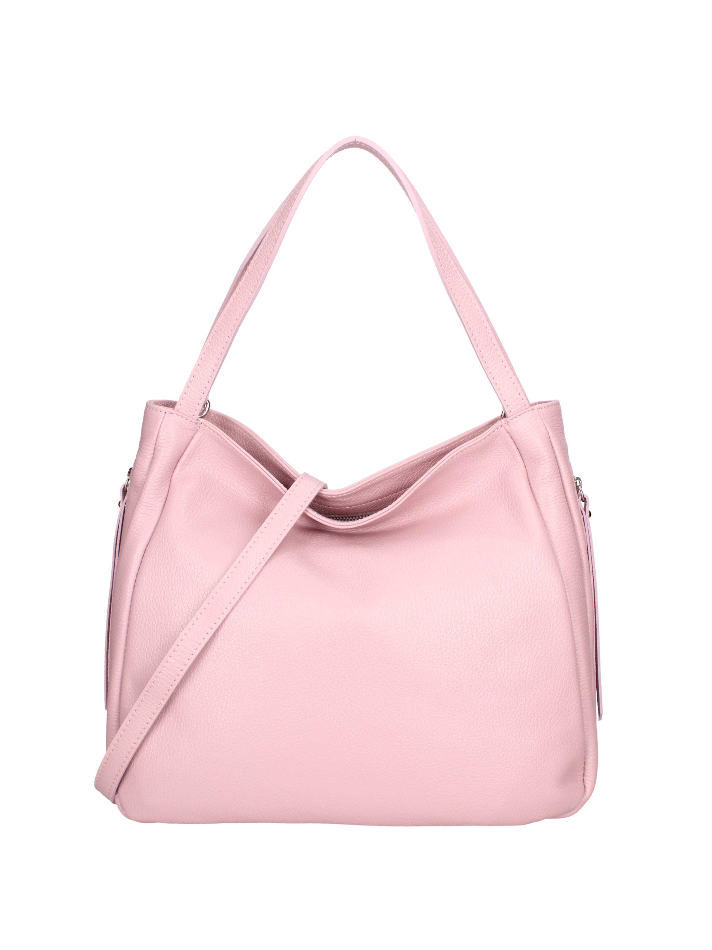 Roberta Rossi Schoudertas in Roze: voorkant