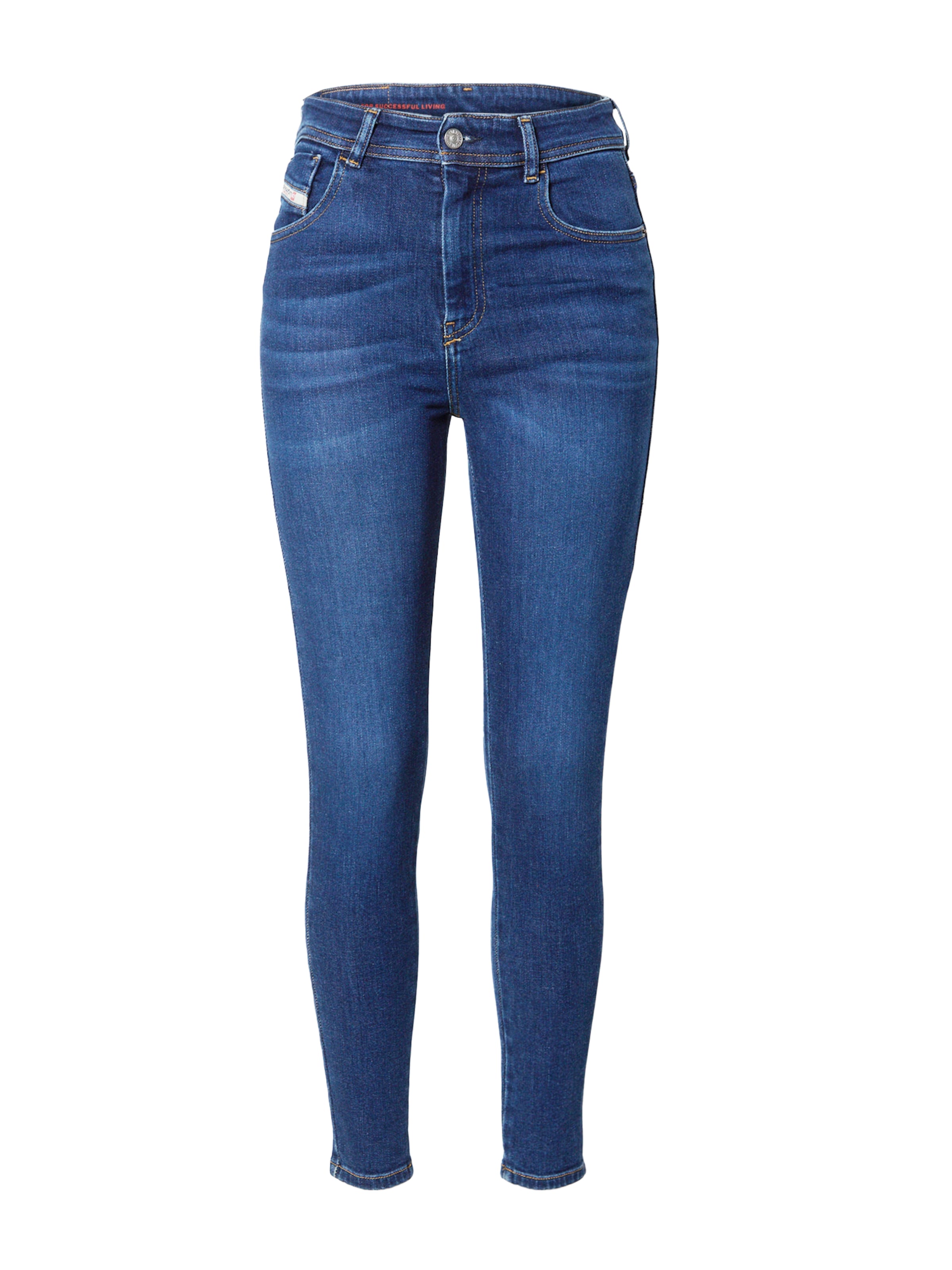DIESEL Skinny Jeans 'SLANDY' in Blue: front