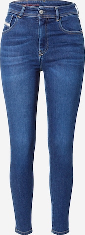 DIESEL Skinny Jeans 'SLANDY' in Blauw: voorkant