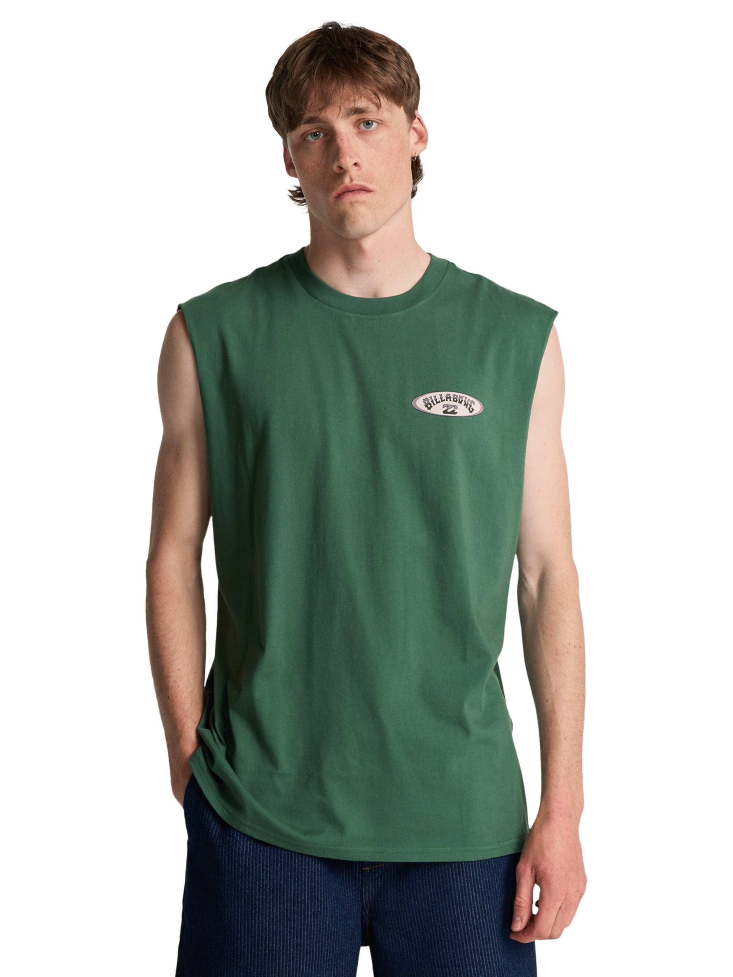 BILLABONG Shirt 'Re Issue' in Green: front