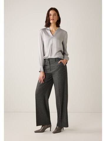 MORE & MORE Bluse in Grau