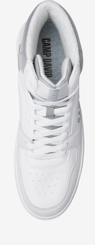 CAMP DAVID High-Top Sneakers in White