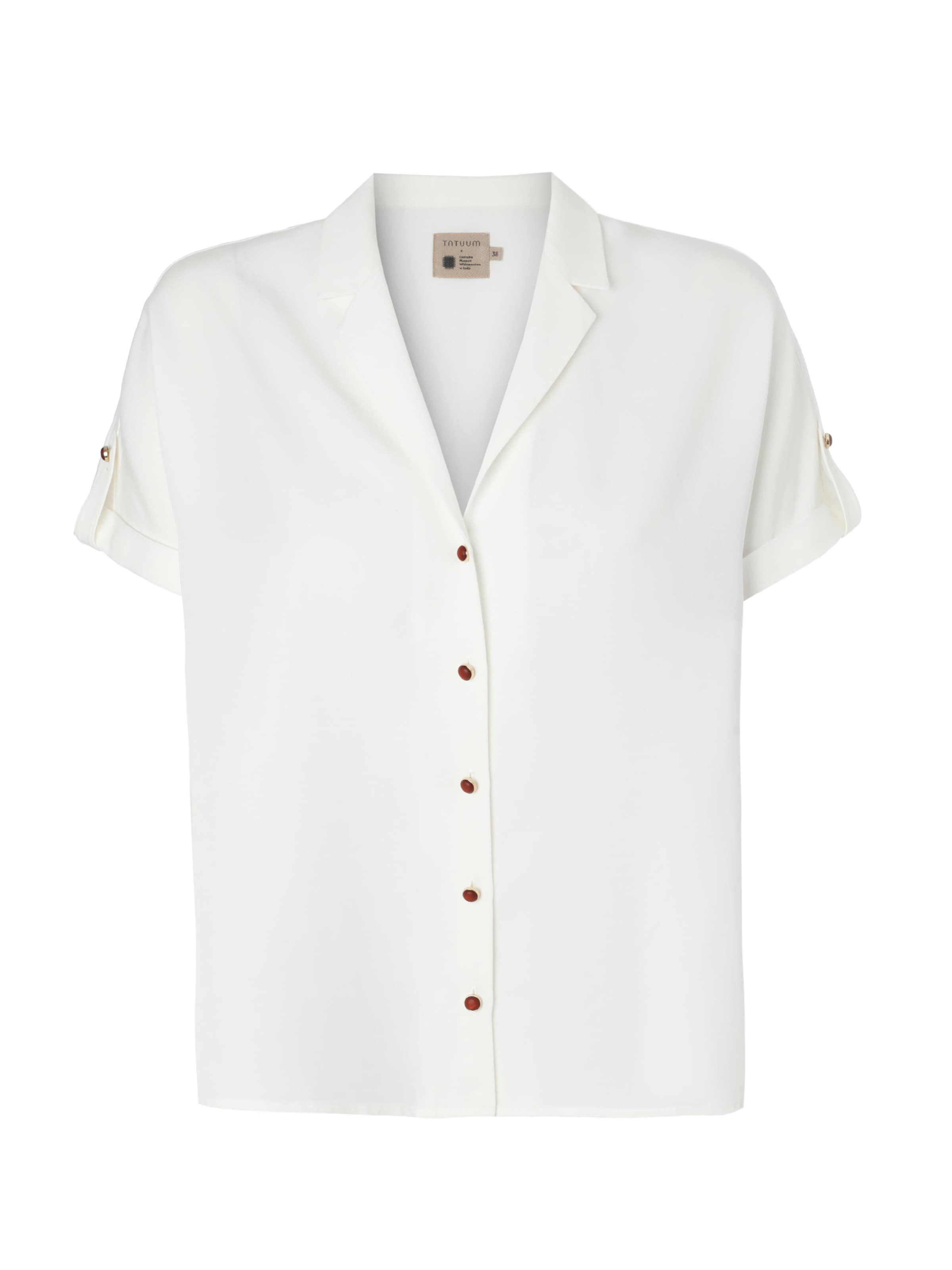 TATUUM Blouse 'Seoni' in Wit: voorkant