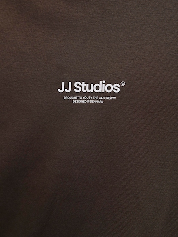 JACK & JONES Sweatshirt 'JJESOHO' in Bruin