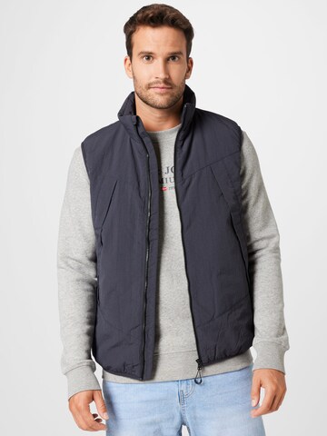 Gilet di TOM TAILOR DENIM in grigio: frontale