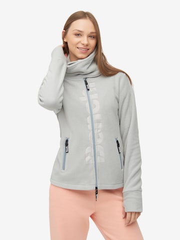 BENCH Fleecejacke 'Finish' in Grau: predná strana