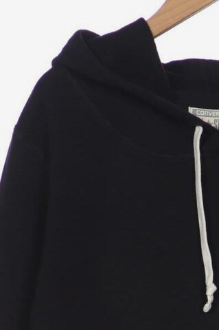 CONVERSE Sweatshirt & Zip-Up Hoodie in XL in Black