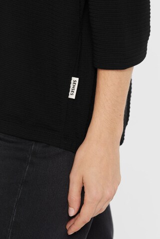 SENSES.THE LABEL Sweatshirt in Schwarz
