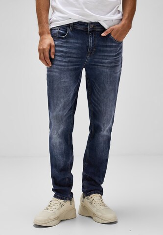 Street One MEN Regular Jeans in Blue: front